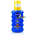 Nivea Protect & Moisture SPF 50+ Balsam przeciwsłoneczny 200ml Natychmiastowa ochrona przed promieniowaniem UVB UVA