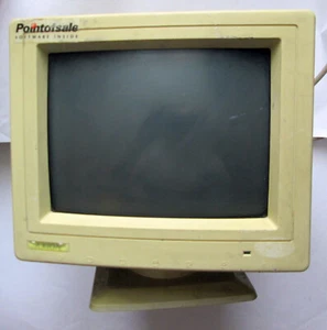 Vintage Retro Gaming NCR AXION CV-1053 10" Screen SVGA Compact POS CRT PCMonitor - Bild 1 von 7