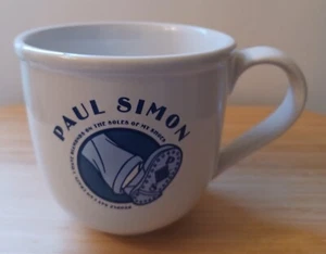 Paul Simon Mug / People Say I'm Crazy, I Have Diamonds On The Soles Of My Shoes - Picture 1 of 6