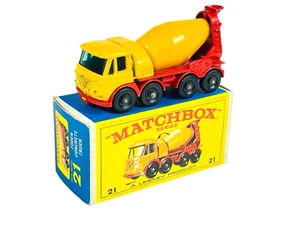 Matchbox Lesney No. 21 Foden Concrete Truck w/E4 Box - Picture 1 of 11