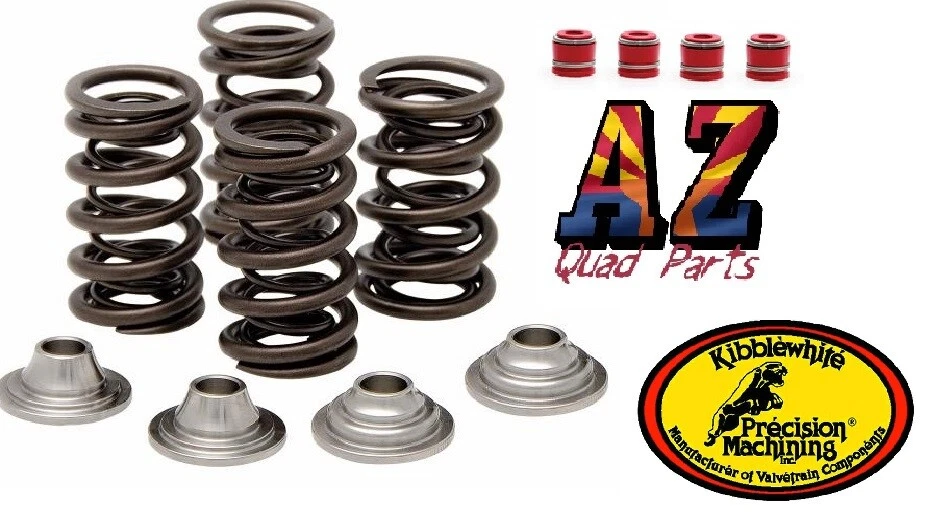 Kit de resorte de válvulas de carrera de titanio blanco croquetas Honda XR650L XR650 XR 650L Foto 1 de 2