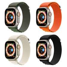 Apple Watch Ultra GPS e Celular 49mm Titânio Trilha Alpina Loop Oceano Excelente