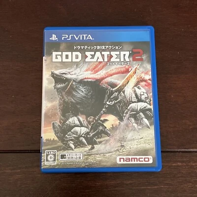 Japanese God Eater 2 Sony PlayStation Vita Japan Import Complete CIB US Seller - Image 1 of 4