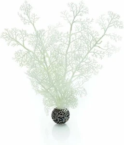 Oase Biorb Plant Medium Sea Fan White Weighted Plastic Aquarium Decor Bio 11.5" - Picture 1 of 1