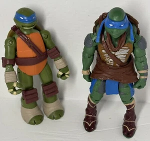 Lote de 2 figuras de acción juguetes TMNT - 2013 y 2014 - Imagen 1 de 15