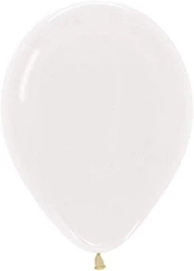 Sempertex Crystal Latex Balloons 50 Pieces, 12 Cm Size, 390 Clear - Picture 1 of 12
