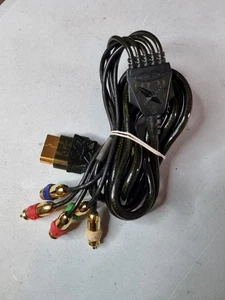 Cavo AV HD componente oro verde Intec originale XBOX testato - Foto 1 di 3