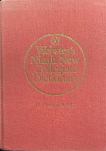 Webster’s Ninth New Collegiate Dictionary - Merriam Webster - Picture 1 of 5