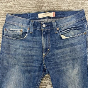 Levi's 511 Skinny Jeans 33x30 (Actual 33x32) Medium Wash BLUE - Picture 1 of 14
