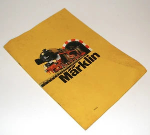De colección Marklin 1973E HO modelo de tren catálogo folleto guía de lista de precios - Imagen 1 de 4
