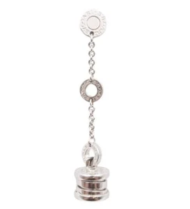 Authentic BVLGARI B.zero1 White Gold One Single Earring Only Read Description. - Picture 1 of 24