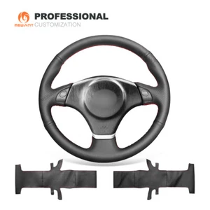 MEWANT Custom Genuine Leather Steering Wheel Cover for Lexus IS 300 2003-2005 - Imagen 1 de 10