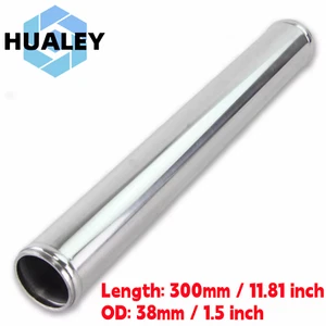 38mm 1.5" Straight Aluminum Turbo Intercooler Pipe Piping Tubing Tube L= 300mm - Picture 1 of 4