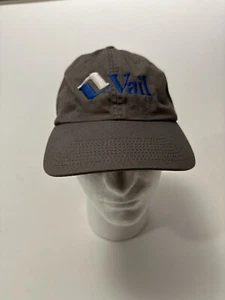 Vintage Vail Colorado Ski StrapBack Baseball Cap Hat Old School Cool! - Picture 1 of 8