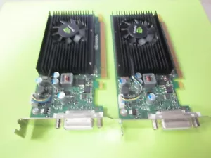 2X NVIDIA NVS 315 Graphic Card Low Profile Dual Monitor 0MP08K - Picture 1 of 3