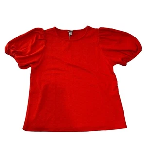 A New Day Shirt Top Blouse Size Medium Red - Photo 1/5