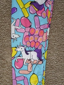 LuLaRoe ~ OS ~ 4th BIRTHDAY PARTY Balloon Unicorn ~ Leggings ~ RARE Fourth - Picture 1 of 2