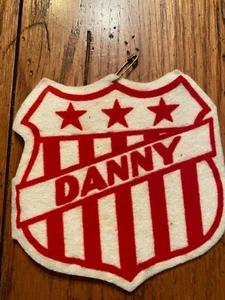 Suéter Vintage Parche Nombre Universitario The Felt Crafters “Danny” Años 40-50 - Imagen 1 de 5