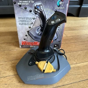 Logitech Wingman Extreme Digital 3D Video Games Controller J-ZA10 - Picture 1 of 11
