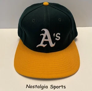 Vintage OAKLAND A's SPORTS SPECIALTIES Pro HAT Wool NEW Old Stock FITTED 6-3/4 - Picture 1 of 4