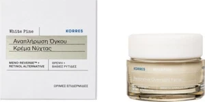 Korres White Pine Anti-aging Night Face Cream 40ml for postmenopausal women. - Picture 1 of 1