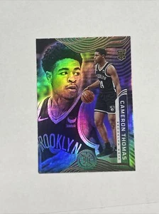 2021-22 Panini Illusions Rookie Refractor #177 Cameron Thomas Nets RC - Picture 1 of 2