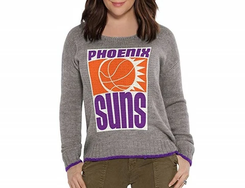 NBA Touch by Alyssa Milano Phoenix Suns Women's All Laced Up Sweater Cover