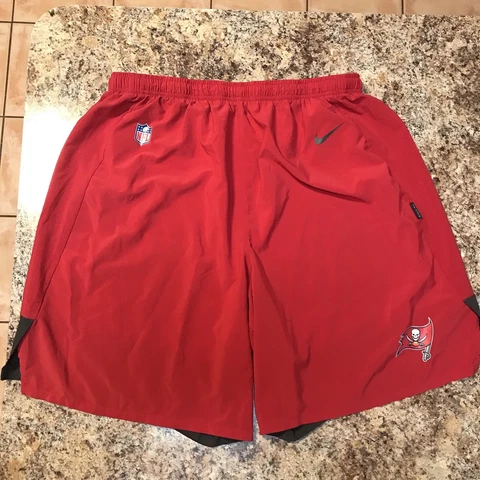 Nike Dri-Fit On-Field Apparel Tampa Bay Bucs NFL Team Issued Shorts 3XL #72 Cover