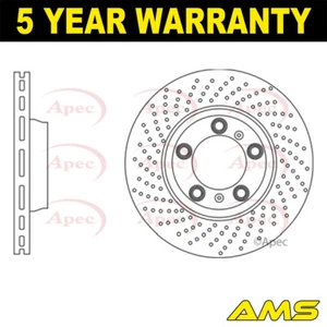 Compatibile con Porsche 911 2000- 3.0 3.6 3.8 disco freno anteriore sinistro AMS 992615301 - Foto 1 di 2