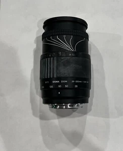Sigma 28-200mm Zoom Lens f/3.8-5.6 – Minolta AF Mount – Telephoto Autofocus - Picture 1 of 6