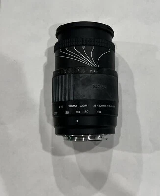Sigma 28-200mm Zoom Lens f/3.8-5.6 – Minolta AF Mount – Telephoto Autofocus - Image 1 of 4
