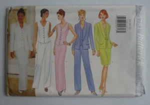 BUTTERICK #4781 MISSES SIZES 18-20-22 PETITE JACKET TOP SKIRT & PANTS PATTERN UC - Picture 1 of 4