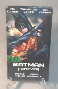 Vintage Batman Forever VHS Movie Brand New Factory Sealed 1995 Val Kilmer  - Imagen 1 de 9