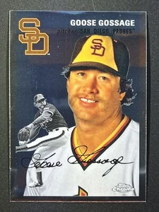 GOOSE GOSSAGE 2023 Topps Chrome Platinum Anniversary #412 San Diego Padres HOF - Picture 1 of 2