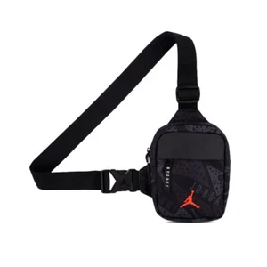 Nike Jordan Airborne Crossbody Hüfttasche Bauchtasche Gürtel Taille Schwarz 7A0747-G0H - Bild 1 von 7