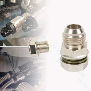 Adaptador de tapón de drenaje de retorno de aceite turbo 10AN-M18x1.5 montaje de tapón sin soldadura  - Imagen 1 de 9