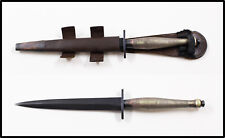 Vintage WWII British Fairbairn Sykes commando knife dagger F&S 2nd Pattern NICE