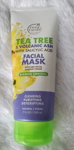 PETAL FRESH PURE TEA TREE VOLCANIC ASH FACIAL MASK BLEMISH CONTROL SALICYLIC ACI - Picture 1 of 2