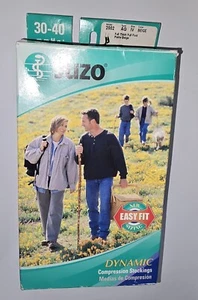 JUZO 30-40 IV 2002 AG Full Thigh Full Foot Petite Compression Stocking Beige - Picture 1 of 5