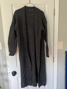 Long Cardigan Sweater. Small, Dark Gray, Women’s. New Never Worn - Picture 1 of 3