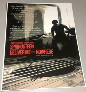 SPRINGSTEEN DELIVER US FROM NOWHERE JEREMY ALLEN WHITE SIGNED 8x10 PHOTO PROOF - Bild 1 von 3
