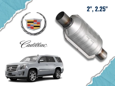 Универсальный каталитический конвертер 2 дюйма 2,25 для всех Cadillac - Изображение 1 из 4