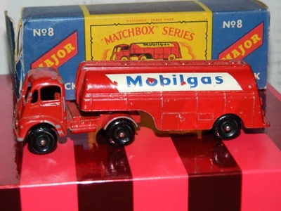 Matchbox  M-8 Mobil Gas Tanker, RARE   BPW In Original  Box - Image 1 of 4