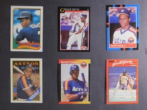 Gerald Young 6 Card Lot - Picture 1 of 2