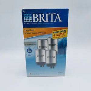 Paquete de 4 filtros de repuesto para grifo Brita cromados 2011 nuevos precintados - Imagen 1 de 5