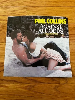 Phil Collins Against All Odds 7" Vinyl Single 45RPM - Imagem 1 de 4