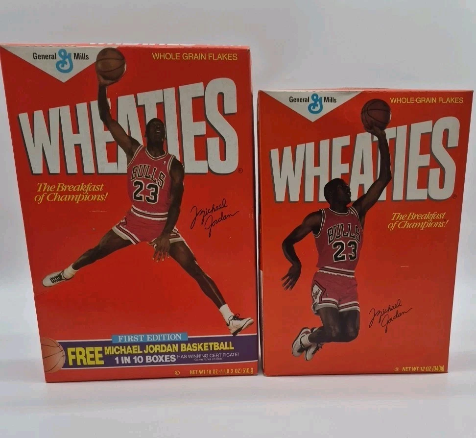 Michael Jordan Vintage Basketball Cereal Boxes for sale | eBay