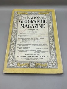 Vintage The National Geographic Magazine December 1928 Renascent Germany - Bild 1 von 4