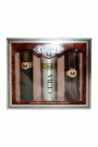 Cuba Gold 3Pc Set 3.3 Oz Eau De Toilette Spray For Men - Picture 1 of 7