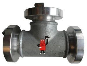 T-Stück 1" Verteiler mit Kupplungen Storz D, THW, Feuerwehr, 7035.896 - Bild 1 von 1